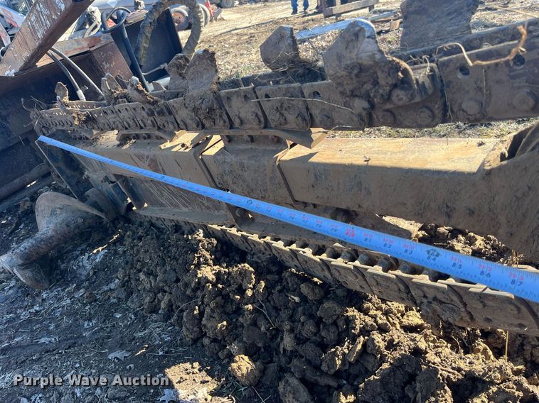 image for item LD9977 Bobcat skid steer trencher