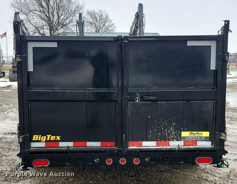 image for item LJ9480 2023 Big Tex 14LP-16BK6-P4 dump trailer