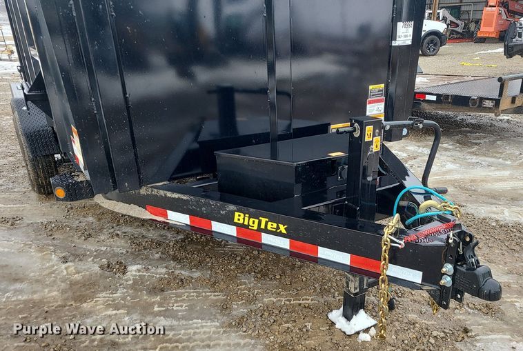 image for item LJ9480 2023 Big Tex 14LP-16BK6-P4 dump trailer