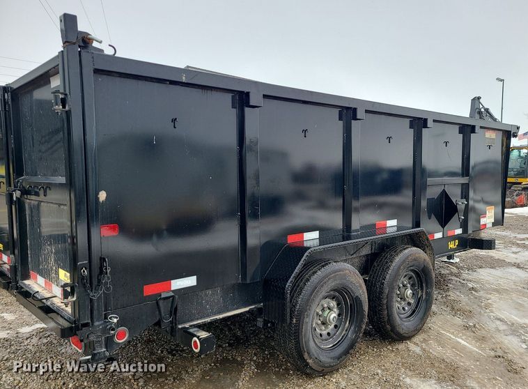 image for item LJ9480 2023 Big Tex 14LP-16BK6-P4 dump trailer