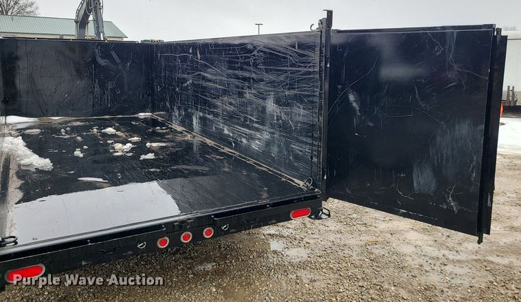 image for item LJ9480 2023 Big Tex 14LP-16BK6-P4 dump trailer