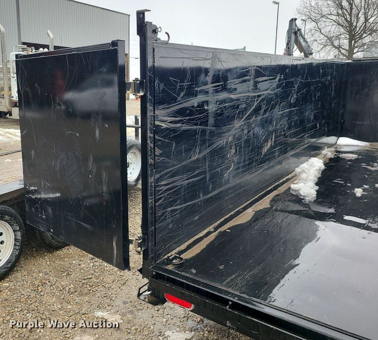 image for item LJ9480 2023 Big Tex 14LP-16BK6-P4 dump trailer