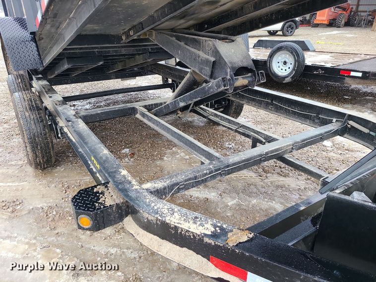 image for item LJ9480 2023 Big Tex 14LP-16BK6-P4 dump trailer