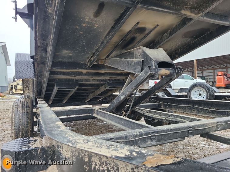image for item LJ9480 2023 Big Tex 14LP-16BK6-P4 dump trailer