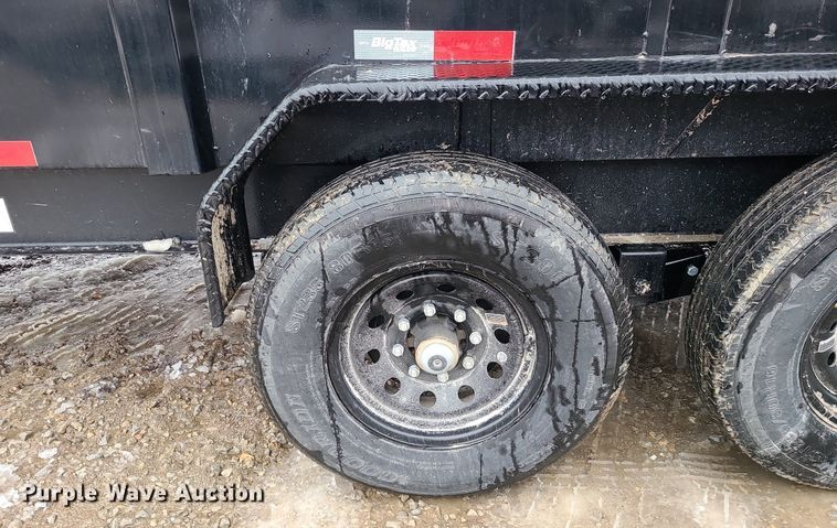 image for item LJ9480 2023 Big Tex 14LP-16BK6-P4 dump trailer
