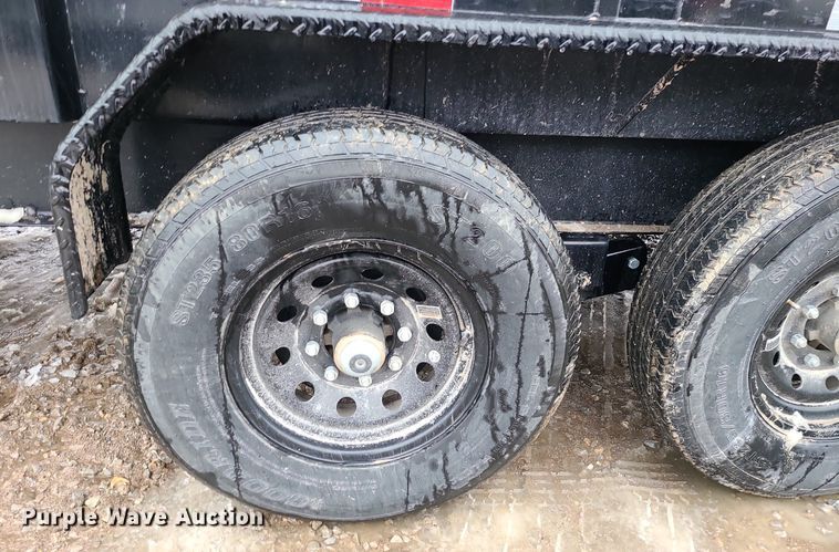 image for item LJ9480 2023 Big Tex 14LP-16BK6-P4 dump trailer