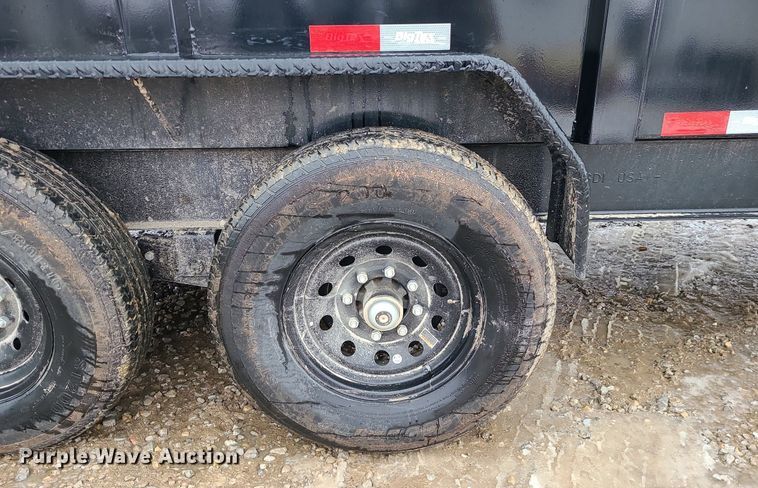 image for item LJ9480 2023 Big Tex 14LP-16BK6-P4 dump trailer