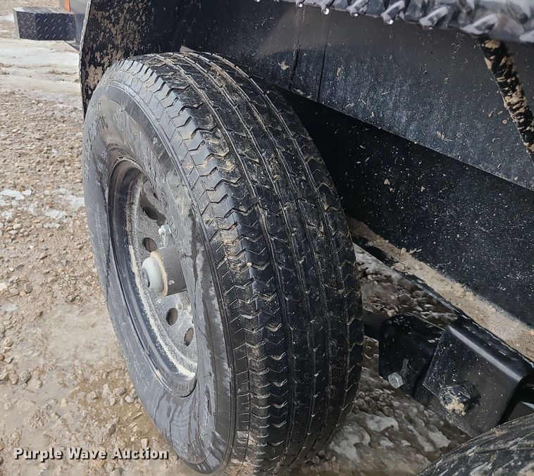 image for item LJ9480 2023 Big Tex 14LP-16BK6-P4 dump trailer