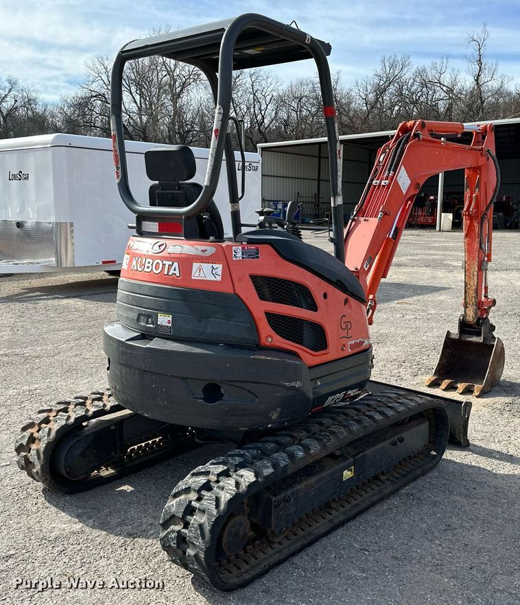image for item LK9736 2016 Kubota  U25 mini excavator