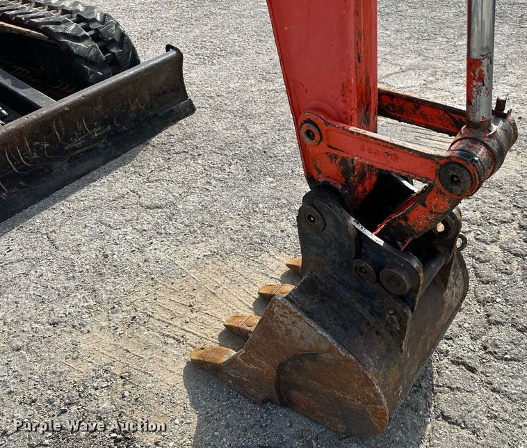 image for item LK9736 2016 Kubota  U25 mini excavator