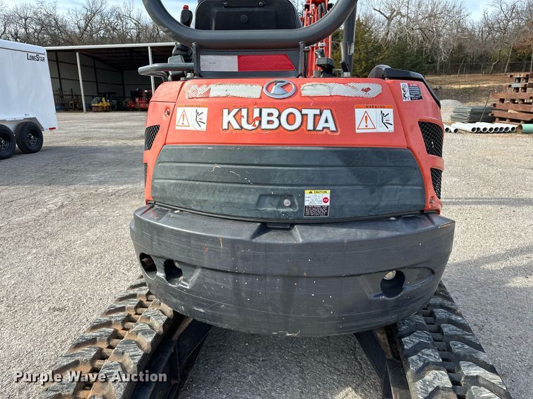 image for item LK9736 2016 Kubota  U25 mini excavator