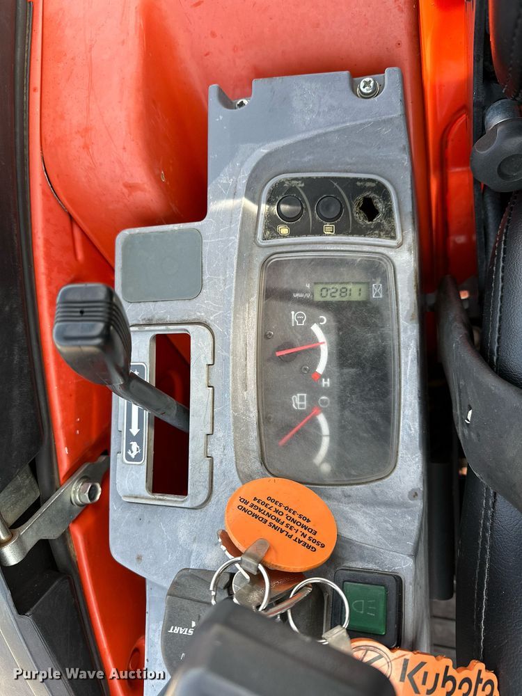 image for item LK9736 2016 Kubota  U25 mini excavator