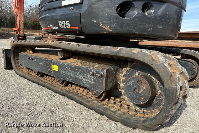 image for item LK9736 2016 Kubota  U25 mini excavator