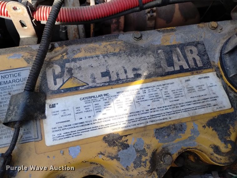 image for item LN9927 2004 Freightliner FL70 crane truck