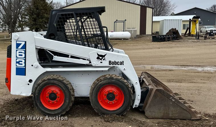 image for item LO9489 1997 Bobcat 763 skid steer loader