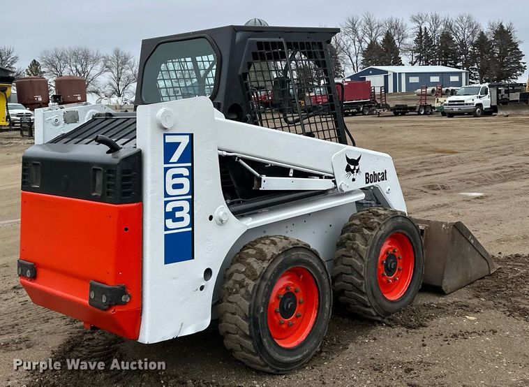 image for item LO9489 1997 Bobcat 763 skid steer loader
