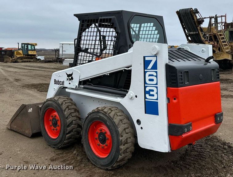 image for item LO9489 1997 Bobcat 763 skid steer loader