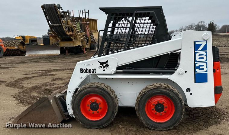 image for item LO9489 1997 Bobcat 763 skid steer loader