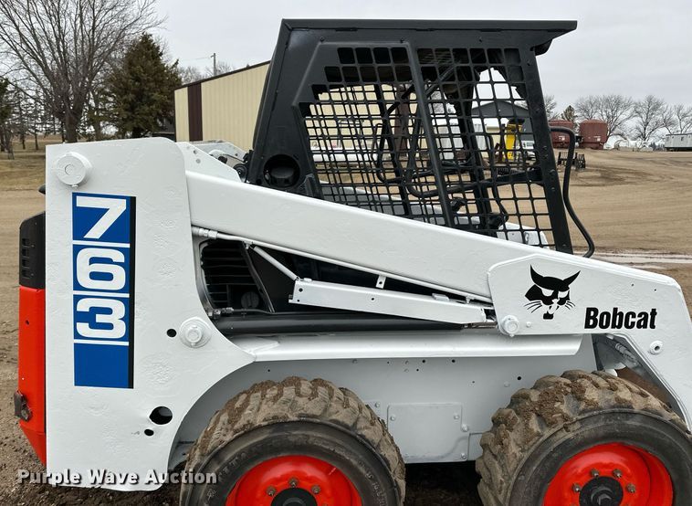 image for item LO9489 1997 Bobcat 763 skid steer loader