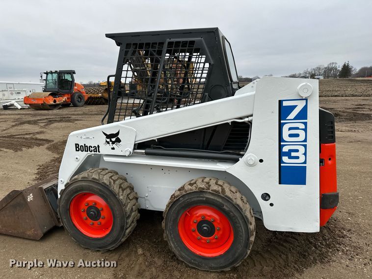 image for item LO9489 1997 Bobcat 763 skid steer loader