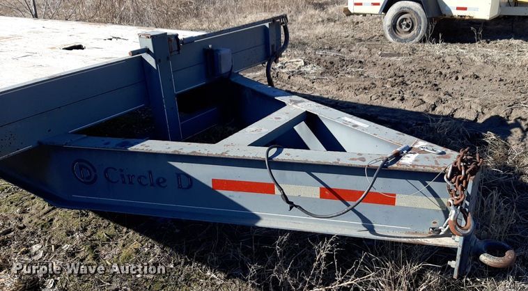 image for item LT9790 2007 Circle D equipment trailer