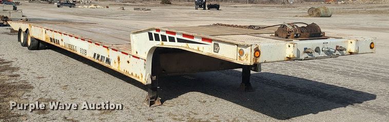 image for item MQ9610 2006 Landoll 930B drop deck equipment trailer