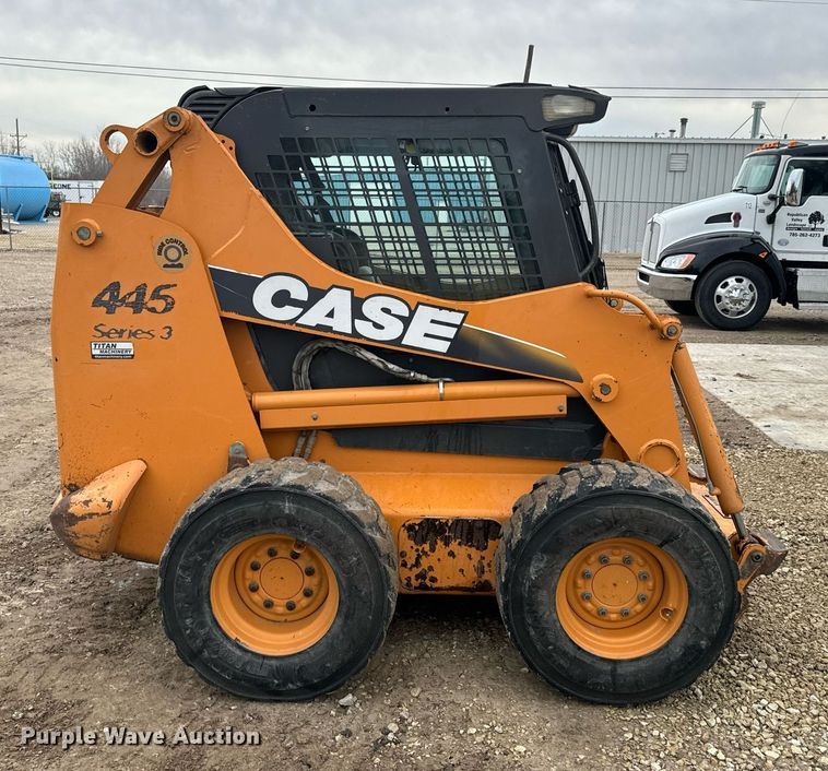 image for item NF9272 2008 Case 445 Series 3 skid steer loader