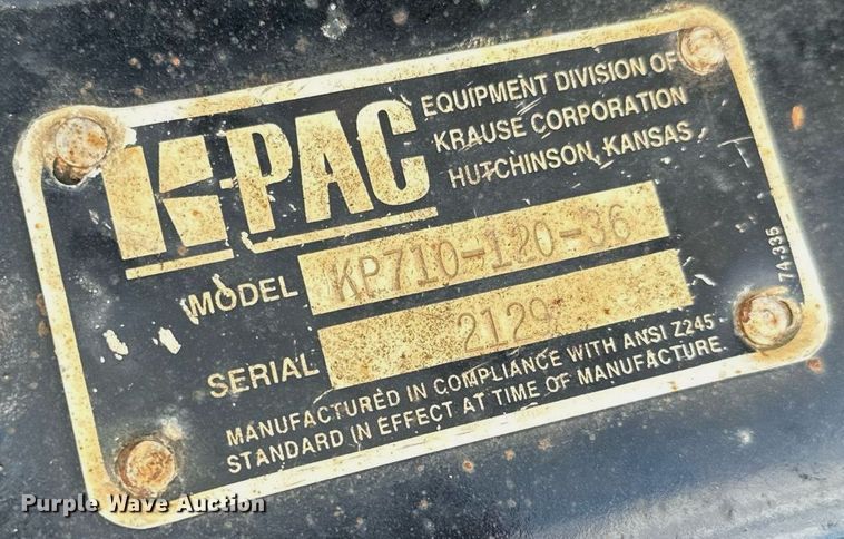 image for item NF9322 1997 GMC C6500 hook lift truck