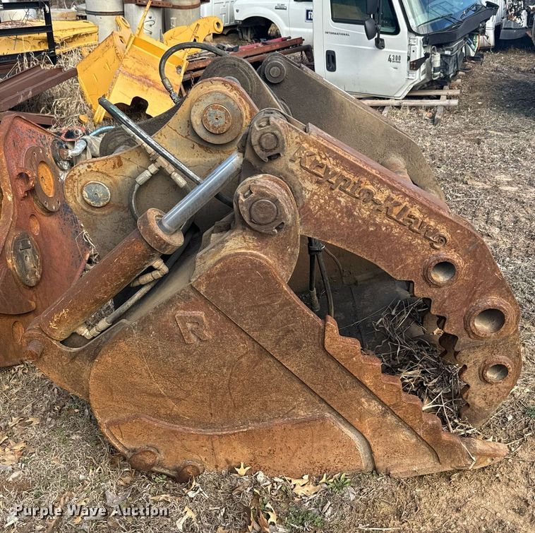 image for item NF9331 Rockland  Krypto Klaw excavator grapple bucket