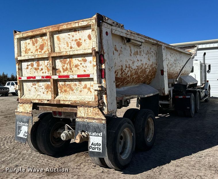 image for item NJ9301 1988 West end dump trailer