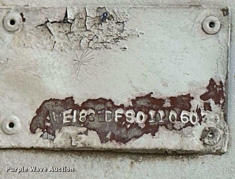 image for item NJ9301 1988 West end dump trailer