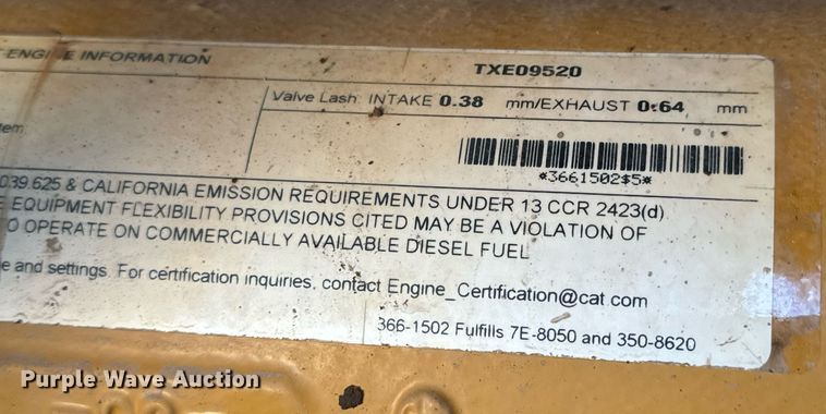 image for item NM9286 2014 Caterpillar 14M motor grader