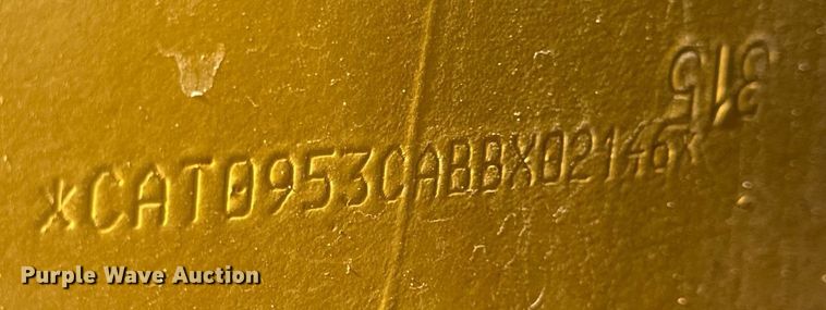 image for item NM9287 2005 Caterpillar 953C track loader