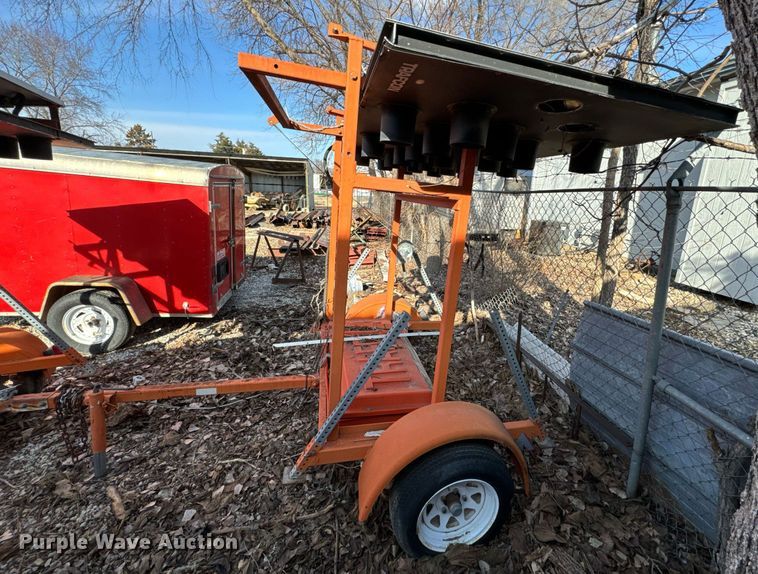 image for item NN9491 (2) Trafcon TC1-25S arrow board trailers