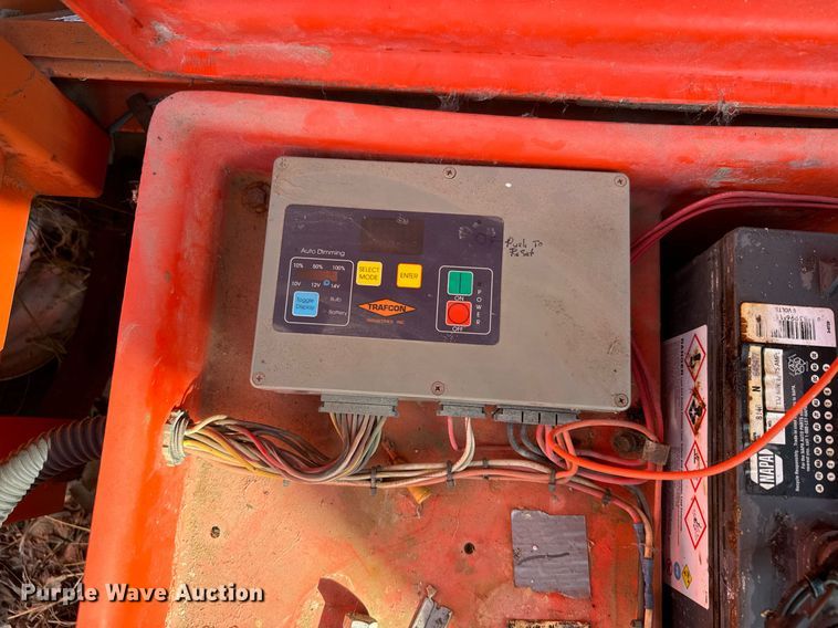 image for item NN9491 (2) Trafcon TC1-25S arrow board trailers