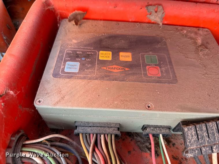 image for item NN9491 (2) Trafcon TC1-25S arrow board trailers