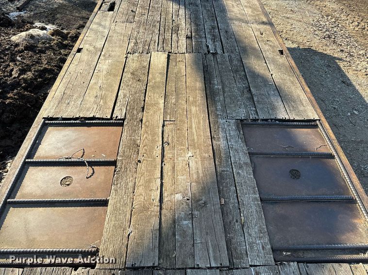 image for item NN9492 1995 Mustang tilt deck equipment trailer