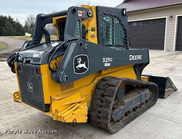 image for item NU9302 2021 John Deere 325G tracked skid steer loader