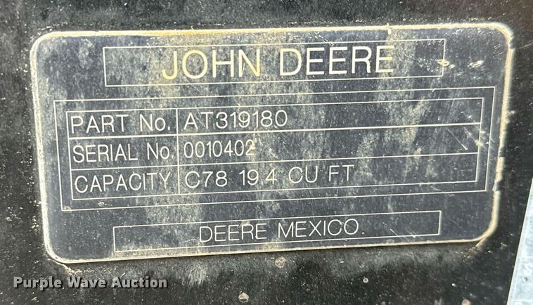 image for item NU9302 2021 John Deere 325G tracked skid steer loader