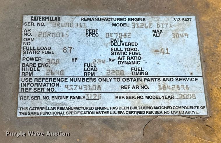 image for item NU9333 2002 Freightliner FL70 vacuum truck