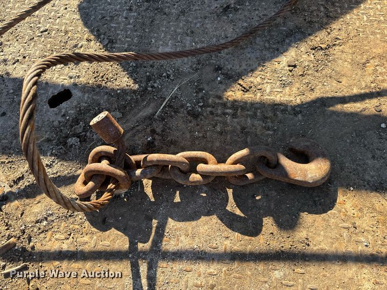 image for item NU9414 1996 International  4900 winch truck