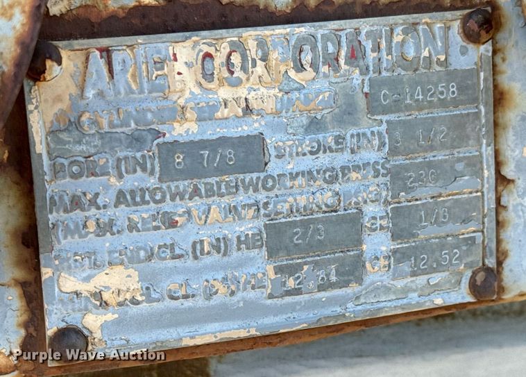 image for item NU9415 Ariel Corporation  natural gas compressor