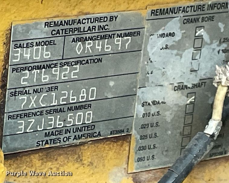 image for item NZ9007 1994 Peterbilt 378 dump truck