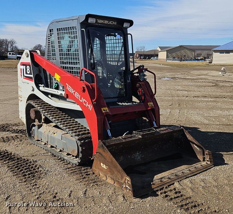 image for item NZ9152 2019 Takeuchi TL8 tracked skid steer loader