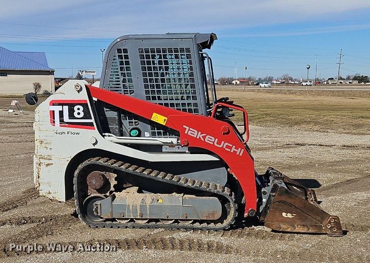 image for item NZ9152 2019 Takeuchi TL8 tracked skid steer loader