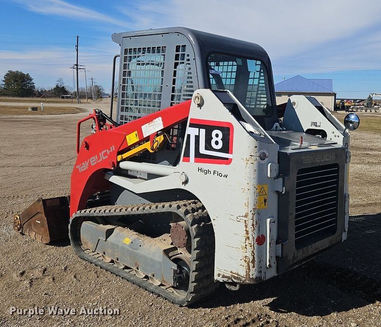 image for item NZ9152 2019 Takeuchi TL8 tracked skid steer loader