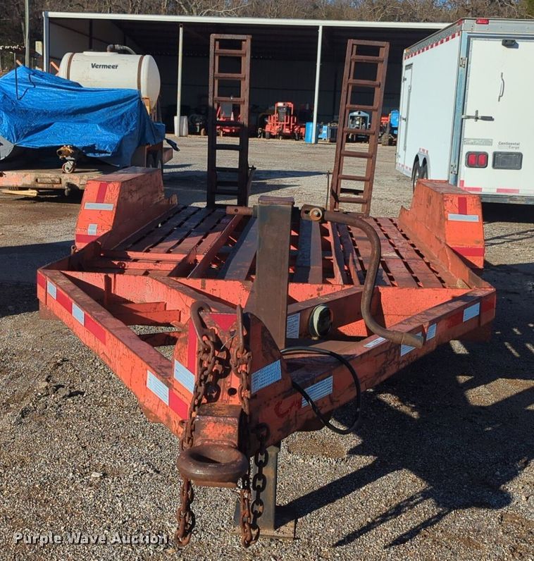 image for item OD9250 Shop built equipment trailer