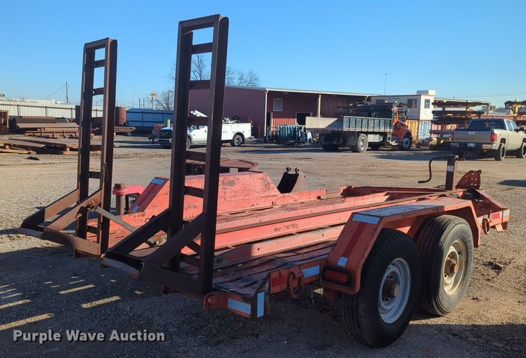 image for item OD9250 Shop built equipment trailer