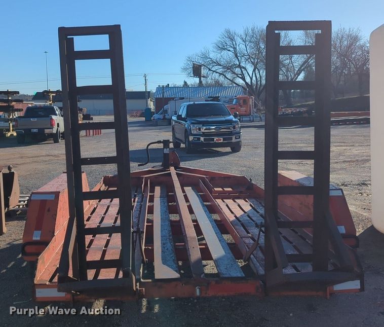 image for item OD9250 Shop built equipment trailer