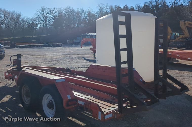 image for item OD9250 Shop built equipment trailer